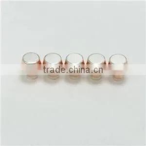 ISO silver AgCu copper silverl bimetal contact rivets for timers