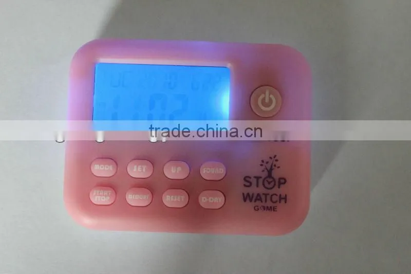 Factory quality guarantee Promotional gift digital thermo hygrometer weather station clock