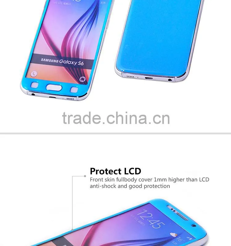 precision technology cell phone epoxy gel sticker for samsung s6