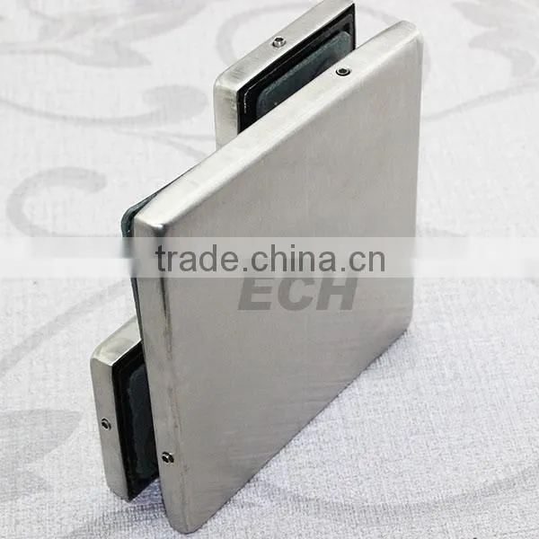 good quality stainless steel glass door patch fitting glass clamp