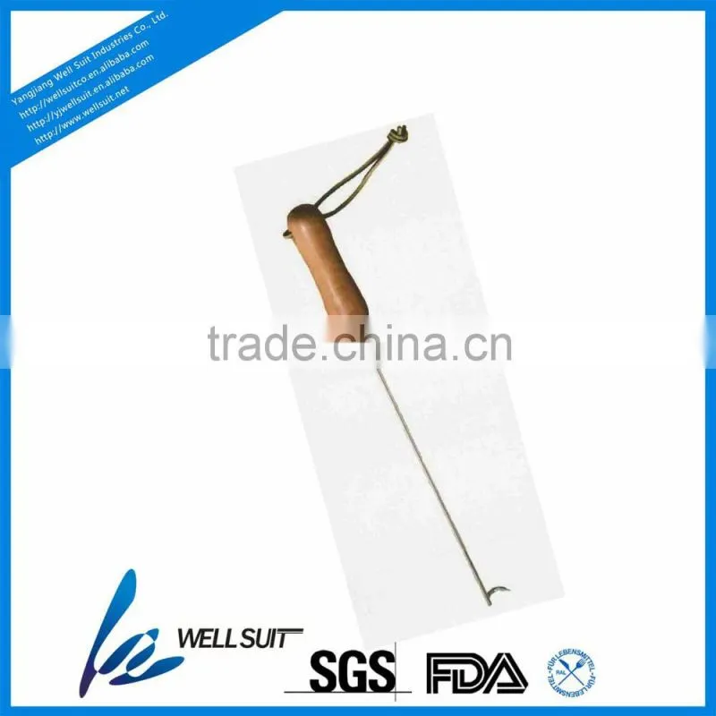 Hot selling high quality wooden handle bbq tool set