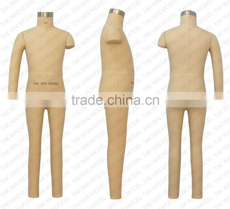 Specialized full body kids USA size for trousers tailoring dress form
