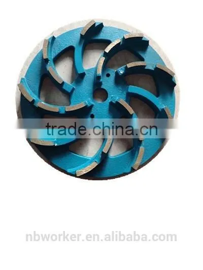 Concrete grinding machine WKG250 three 4 inches blade gasoline engine