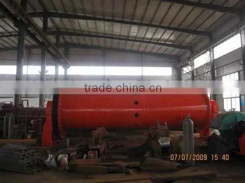 China Cement plant with a tube mill
