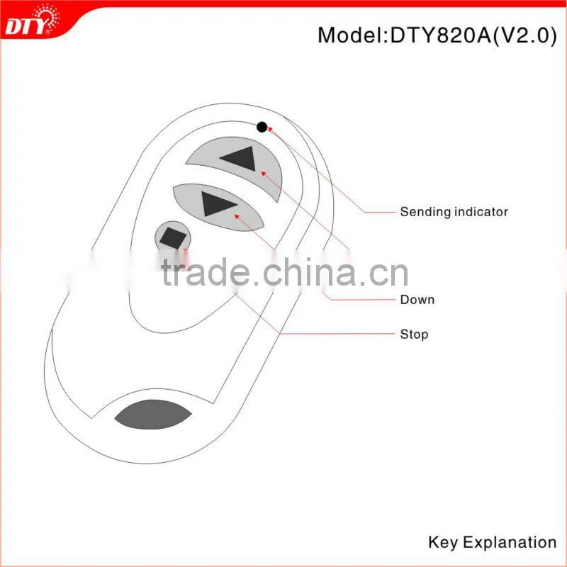 Professional Motor wireless controller DTY820PC(DM1)