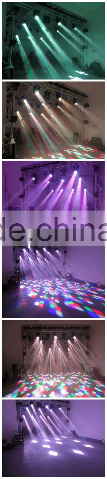 LED 10W 12pcs Beam Washer Light moving head stage lighting