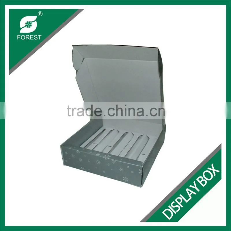 CUSTOMIZED DISPLAY BOX WITH LID MATT LAMINATION TOP AND BOTTOM WINE CARTON BOX