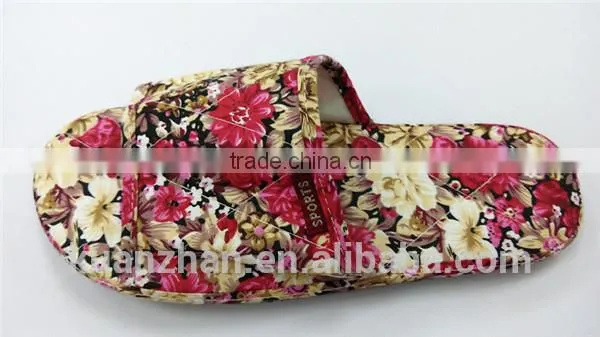 Floral cotton print nude indian girls photos slipper