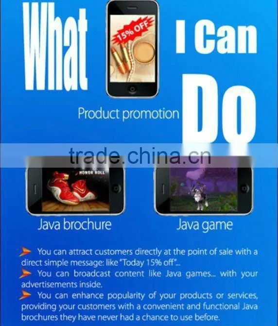 Mobile Marketing/ Portable Bluetooth Hotspot Marketing Device-R14