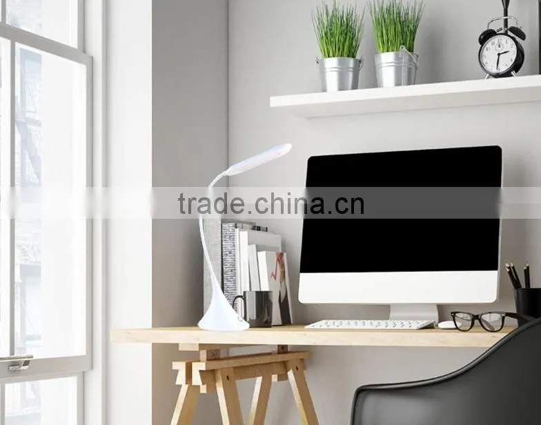 Modern Style and Energy Saving USB charger touching type Light work study lamp minimalist bedroom lamp LED table lamp