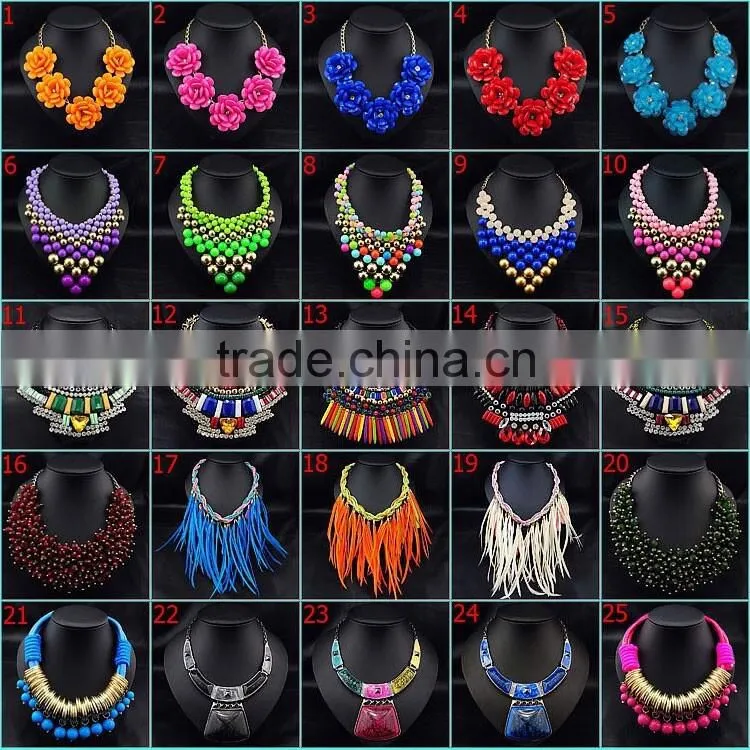 beaded tassel necklace Fashion Women Necklace Jewelry