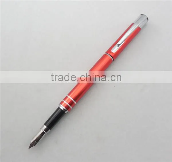 Writing Fluently Cheap Metal Fountain Pen,Free Fountain Pen Sample