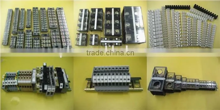Hot sale din rail screw terminal block connector UK-16B