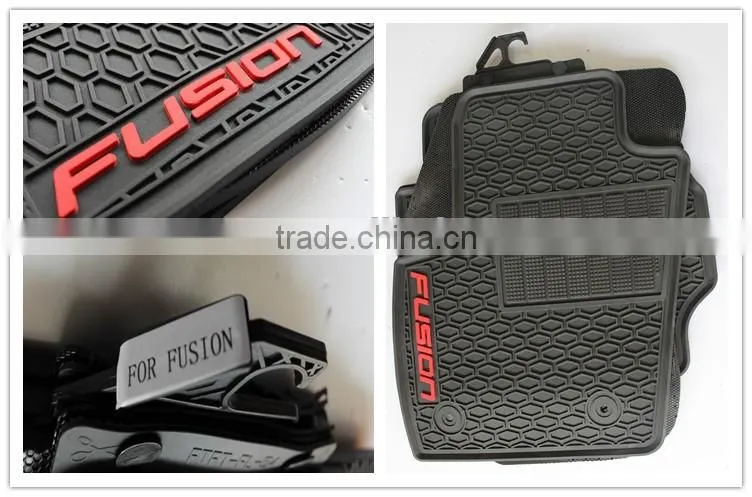 Wholesale Custom Fit Full Set Type Auto Car Floor Mats For FORD FUSION