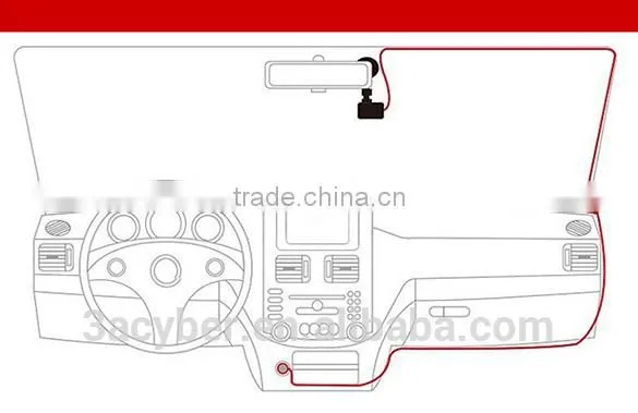 2.7" LCD Dash Car DVR Camera Recorder G-sensor