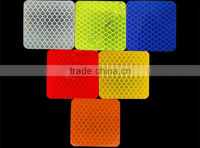 high visible sticker honeycomb reflective self adhesive tape for warning safety