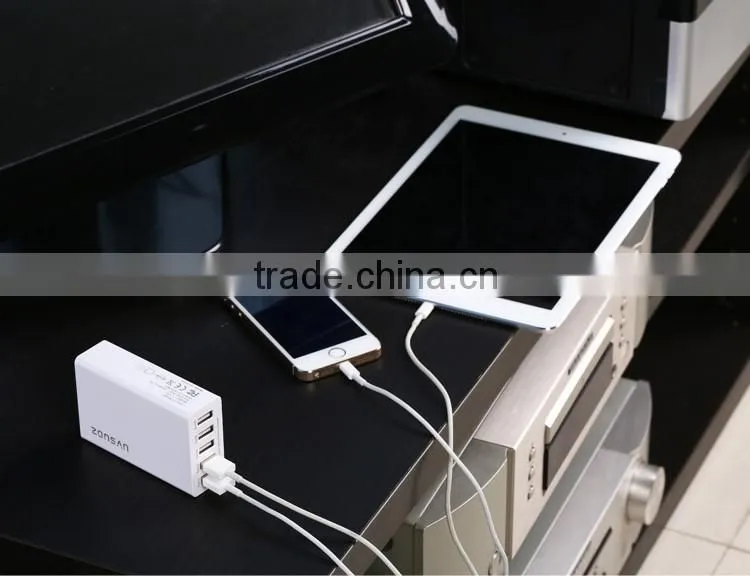 2016 Consumer Electronics Handy Charger 5-PORT USB Phone Charger