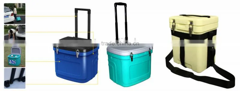 Best popular roto molded Non plug-in insulation ice chest container chilly bin for fisher man and household
