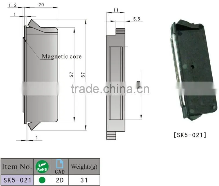 Product Description Plastic Door Catch