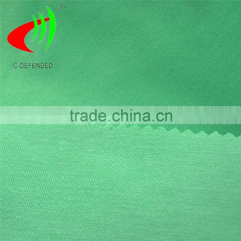 fluorescent green fabric polyester cotton fabric for children clothing