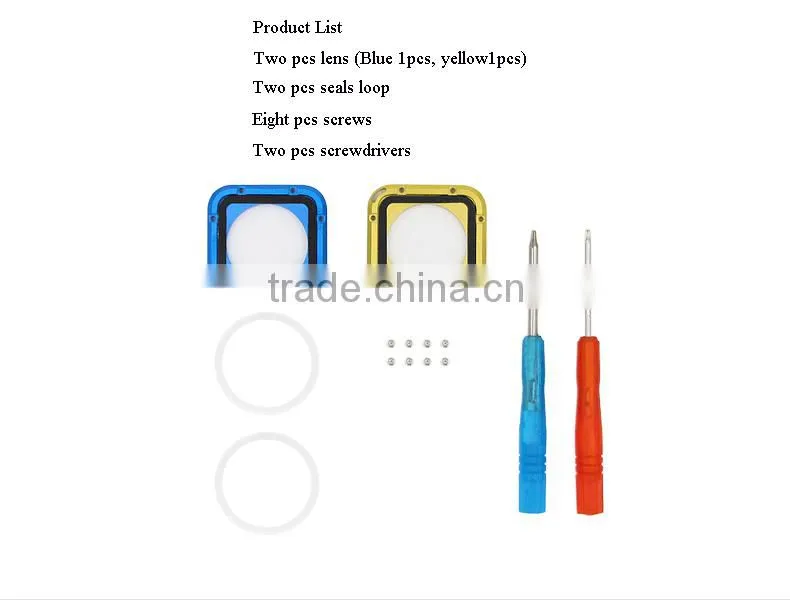 Camera Lens Replacement Kit for Go Pro Hero4 Session