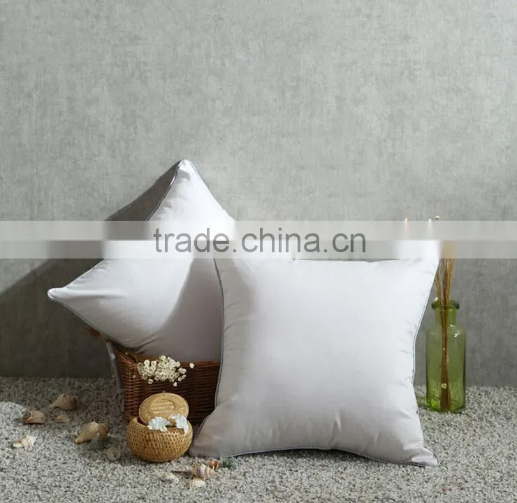custom pure 100% cotton square pillow case