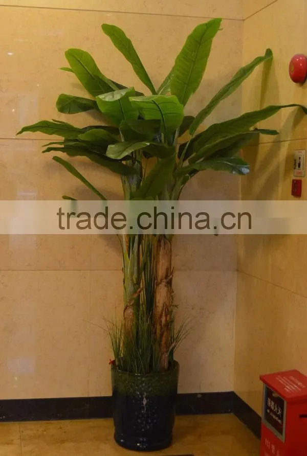 Elevator Port Decor Big Artificial Plant
