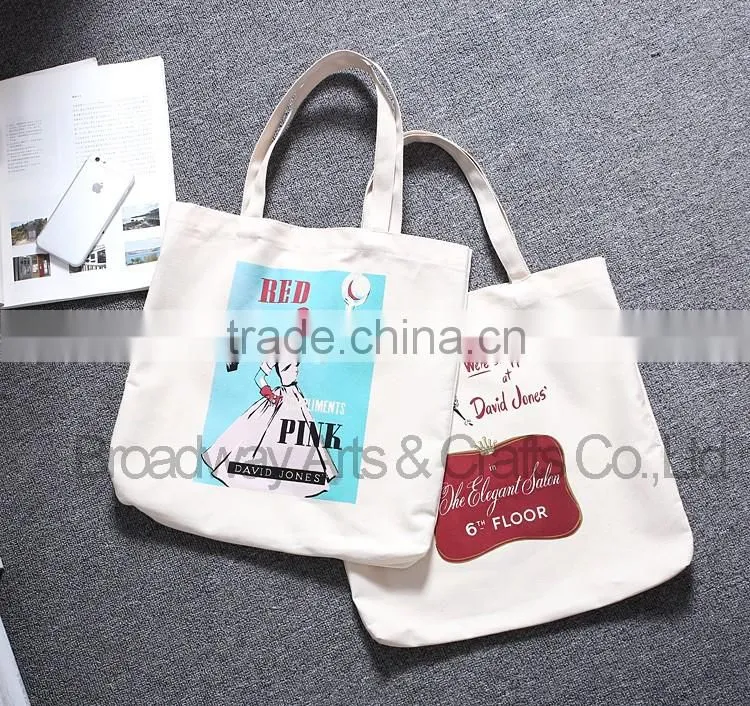 New product fashion hot selling cheap promotional canvas bag