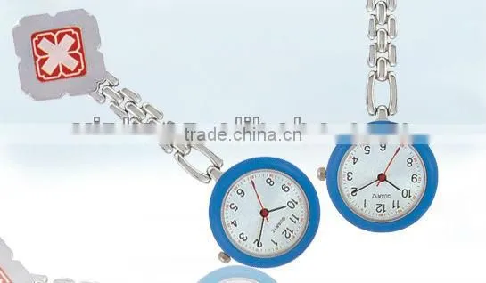2013 new style nurse fob watches with japan movt