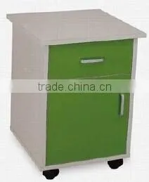 powder coated steel bedside locker