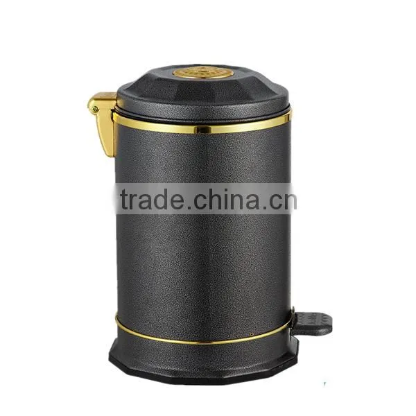 10L purple trash cans