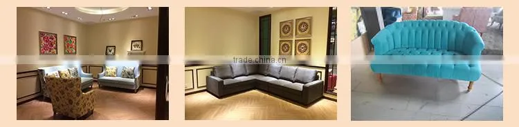 High Gloss Armless modern sectional sofa