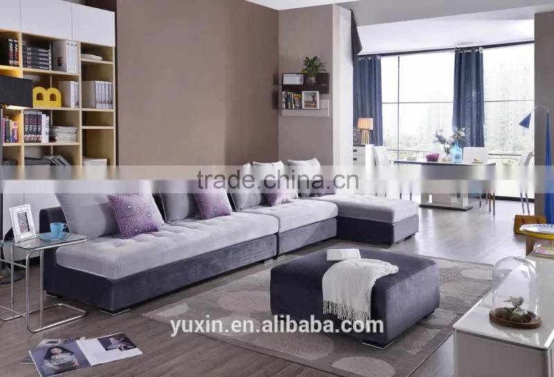 2015 purple high end attractive sofa design