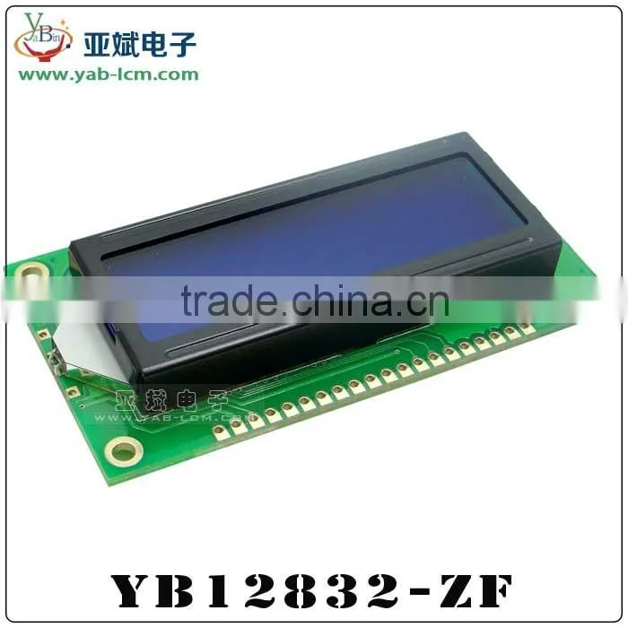 128x32 LCD module chinese word stock lcd display