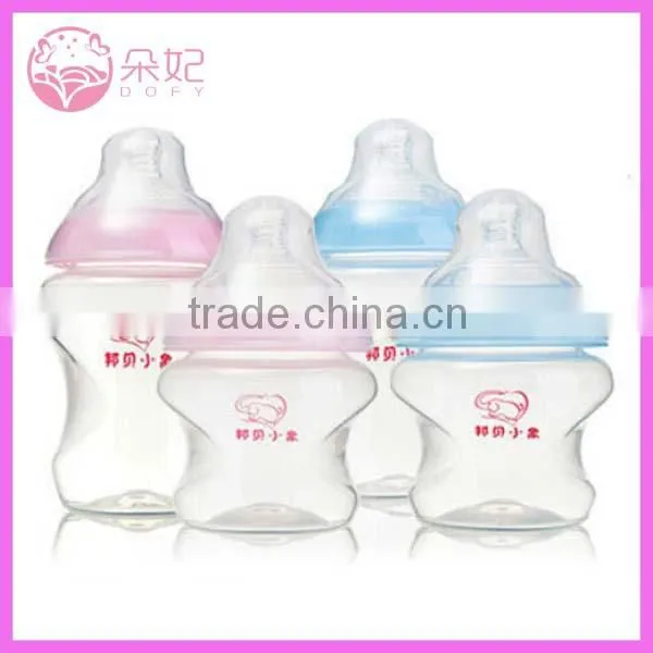 2015 hot selling item glass baby bottle silicone sleeve