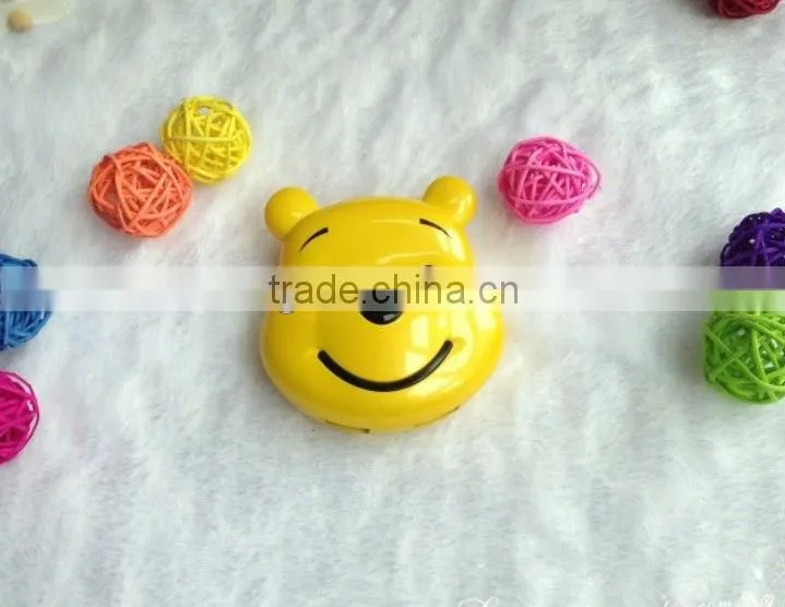 Factory Price High Quality Bear Design Mobile Power Bank 2600mah