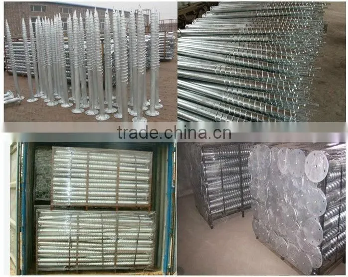Ground screw, Ground Screw Pole Anchor, Ground Screw Drill