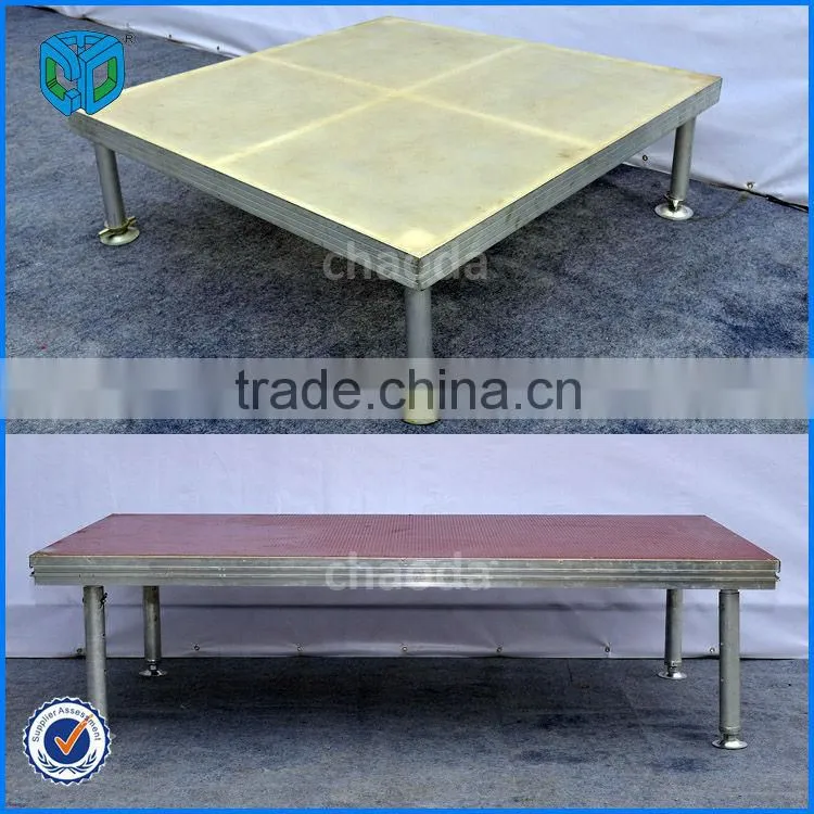 2015 Adjustable Compact Aluminum Portable Stage And Catwalk Stage