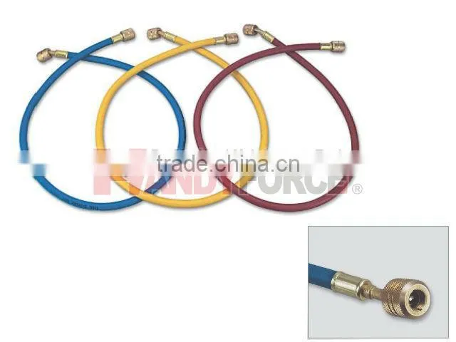 Standard Charging Hose w/Auto Shut-Off Valve Fittings, Air Conditional Service Tools of Auto Repair Tools