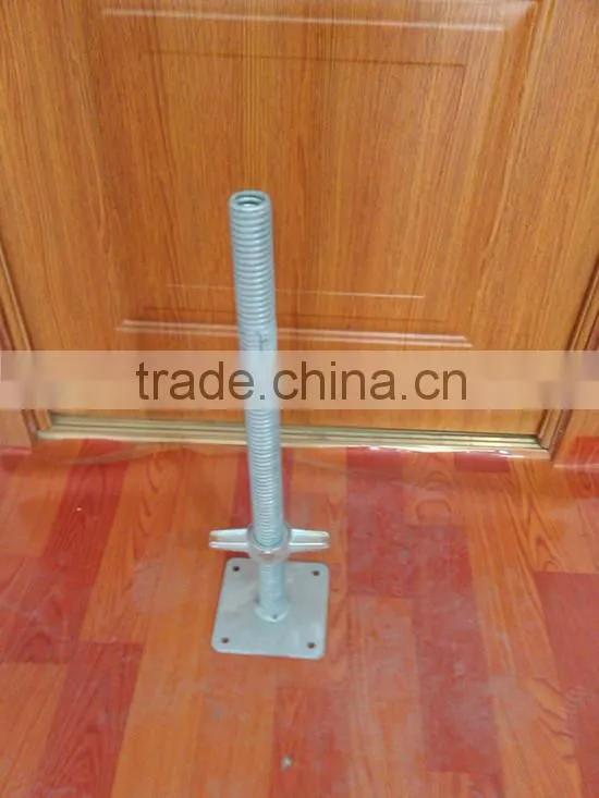 Adj. Base jack scaffolding parts screw jack plate