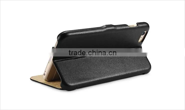 luxury leather side-open case for iPhone6 plus