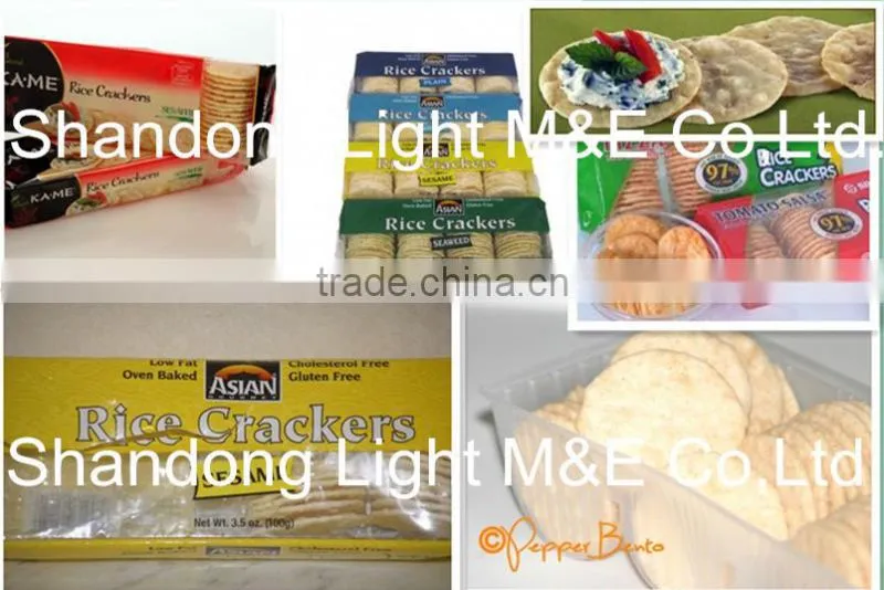2016 fully automatic rice crackers making machine/processing line