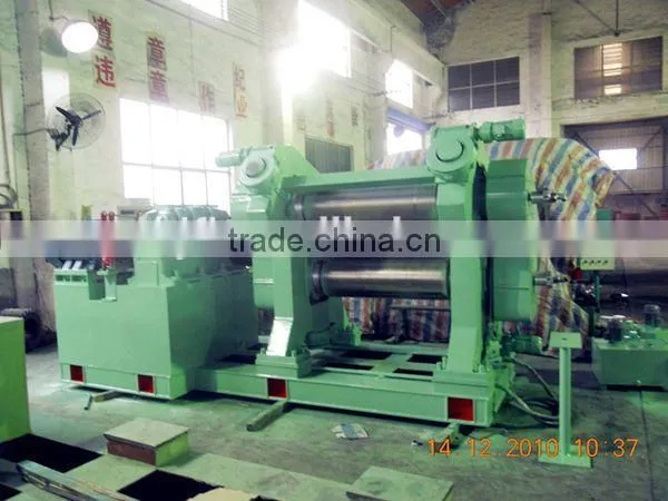 XY-4F560 rubber sheet four-roll calender factory, roll calender for rubber friction