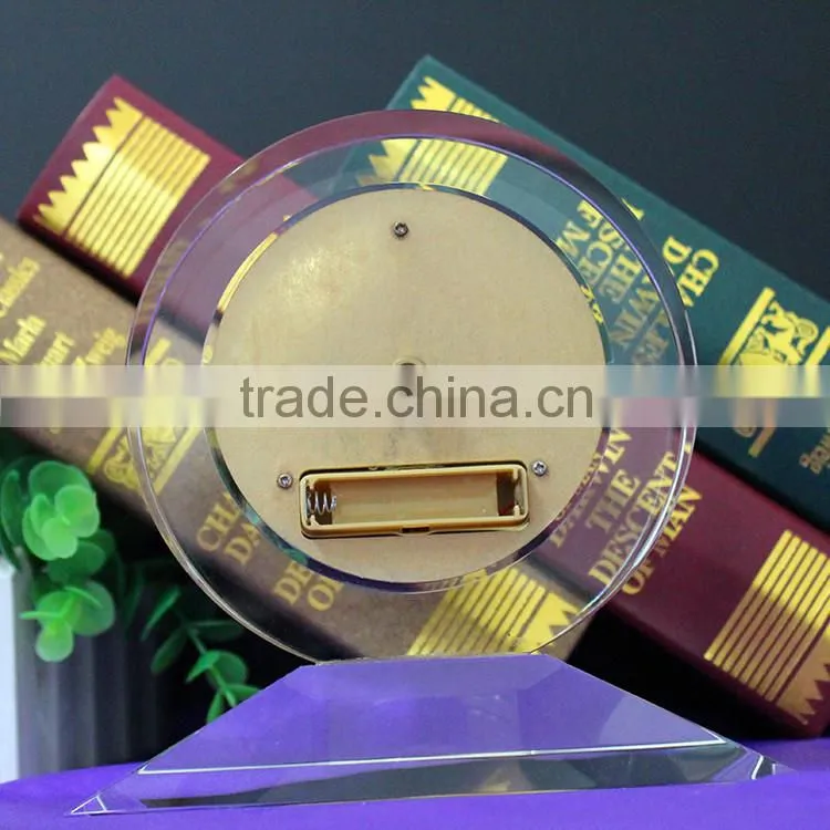 2016 wholesale clear calendar clock insert parts