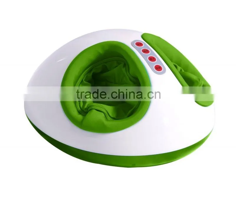 Electric foot massager with airbag