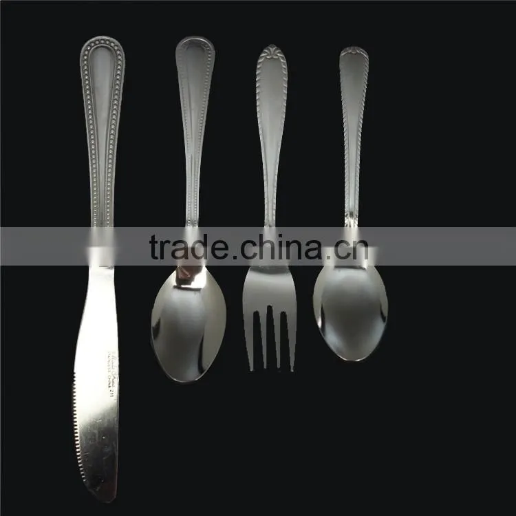 Machine polish cutlery set with the price 895 USD each ton in stock