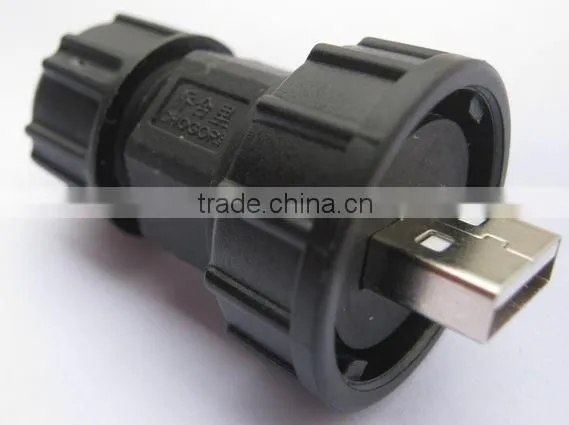 USB rhombus IP67 waterproof connector