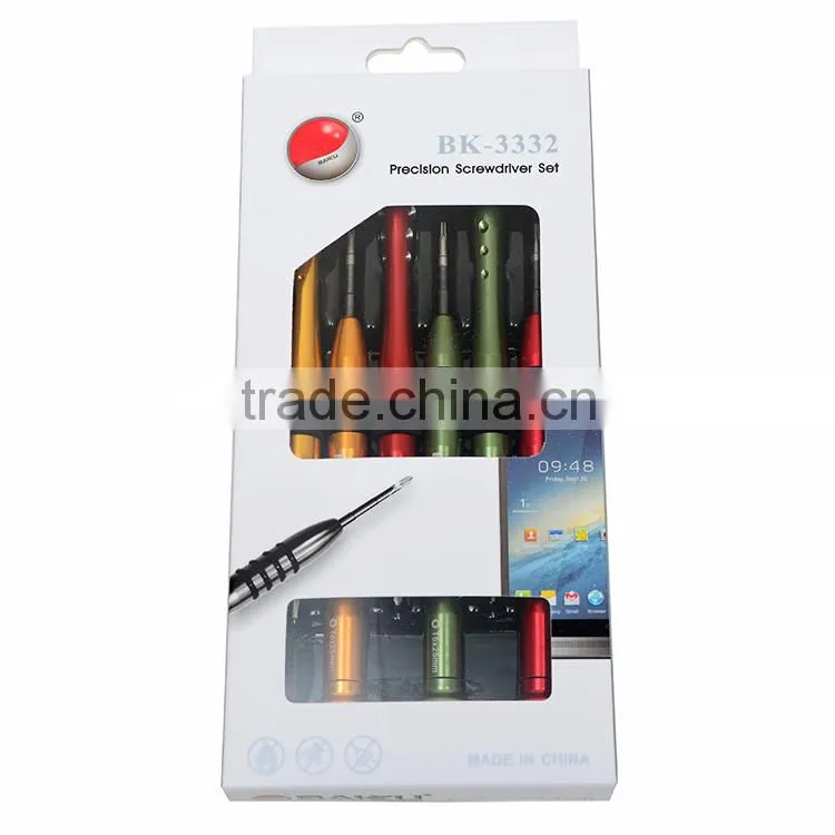 2016 BAKU mobile phone electric screwdriver multifunctional multifunctional triangle screwdriverset BK-3332