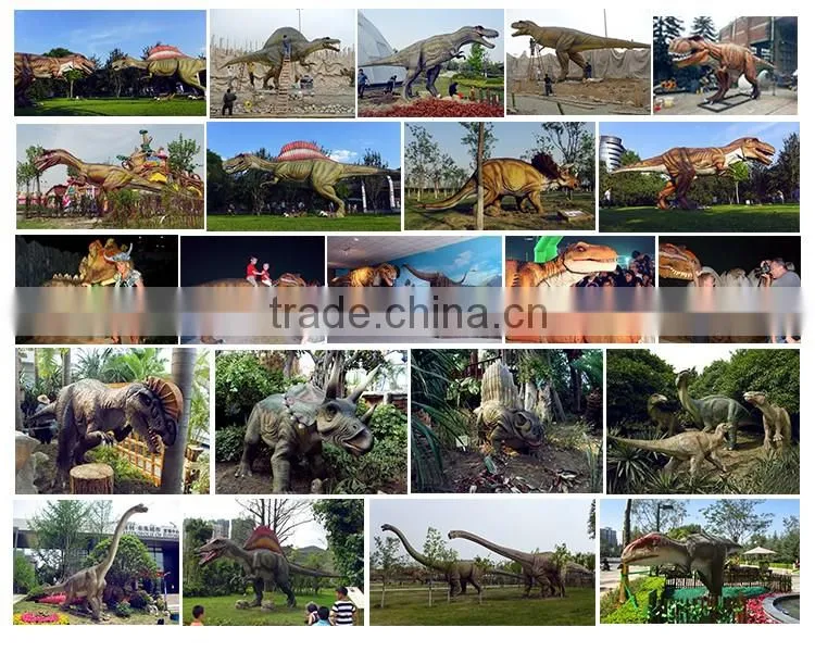 Attractive animatronic mythical dragon