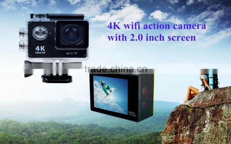 wifi remote control 1080p Sport Camcorder Full hd 30 m 1080p Full Hd Waterproof Camera